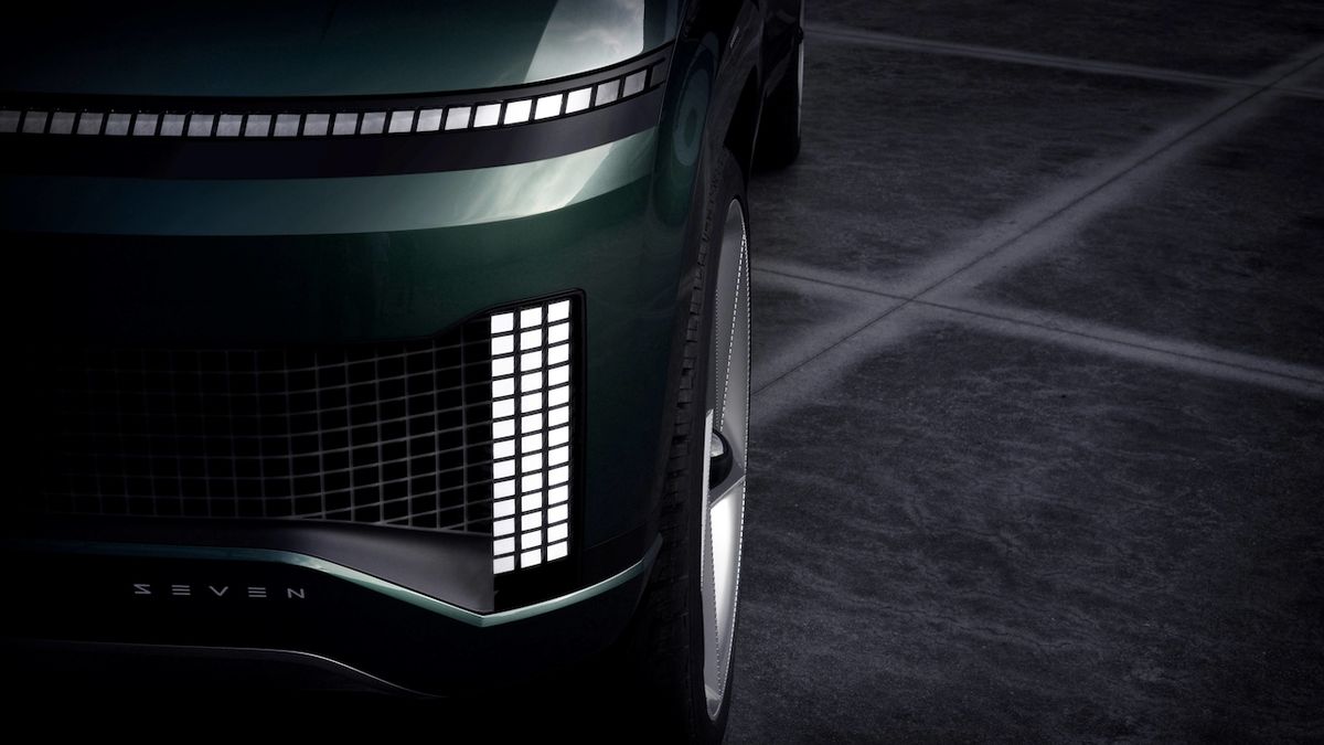 Hyundai poutá na koncept Seven, elektrické SUV s futuristickým designem